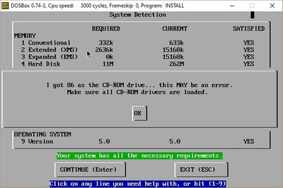 2021-04-21 21_16_59-DOSBox 0.74-3, Cpu speed_     3000 cycles, Frameskip  0, Program_  INSTALL.jpg